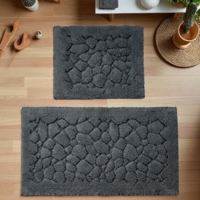 Nej-koberce Boston 10 grafitová 50x60 cm a 60x100 cm – Zbozi.Blesk.cz