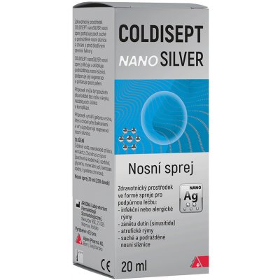 Coldisept nanoSilver nosní sprej 20 ml – Zbozi.Blesk.cz