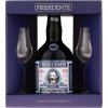 Rum Presidente Marti 23y 40% 0,7 l (dárkové balení 2 sklenice)