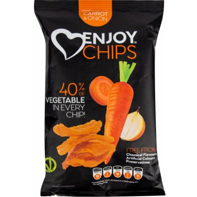 JOXTY ENJOY CHIPS Chipsy bramborové s mrkví a cibulí 40 g