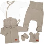 Baby Nellys Rostoucí 3dílná sada pro miminko Nature taupe – Zboží Dáma