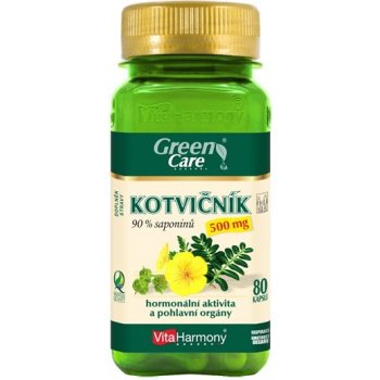 VITAHARMONY Kotvičník 500 mg 90% saponinů 80 cps.