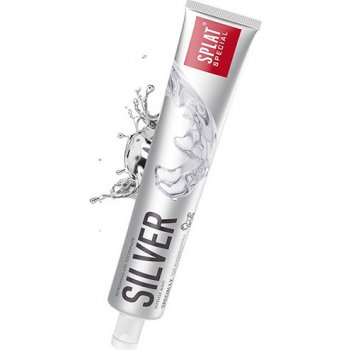 Splat Special Silver gelová zubní pasta pro svěží dech Intense Mint 75 ml