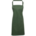 Premier Workwear Keprová pracovní zástěra s kapsou z kolekce Colours Collection zelená mechová Pantone 2410C 72x86cm PW154 – Hledejceny.cz