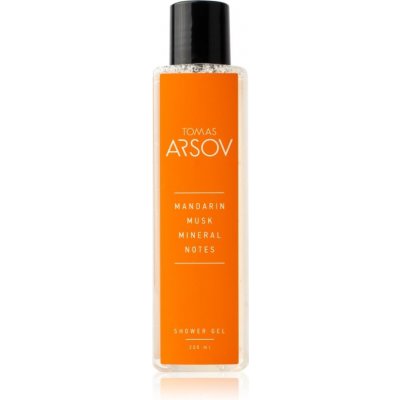 Tomas Arsov Mandarin Musk Mineral Notes sprchový gel s hydratačním účinkem 200 ml – Sleviste.cz