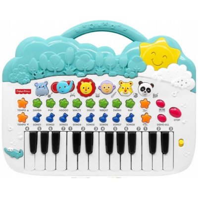 Fisher Price Interaktivní pianko se zvířátky hračka – Zboží Mobilmania