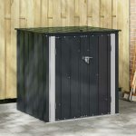 Omaxi zahradní úložná bedna 101,5 x 82 x 100 cm ocel černá 750464 – Zboží Mobilmania