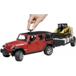 Bruder 2525 Jeep Wrangler Rubicon červená – Sleviste.cz