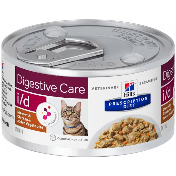 Krmivo pro kočky Hill's Prescription Diet I/D chicken stew 12 x 82 g