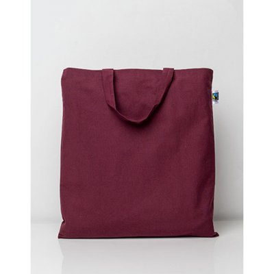 Printwear Bavlněná taška s krátkými uchy XT500N Burgundy, 38x42 cm – Zbozi.Blesk.cz