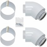 Vaillant koleno odkouření 45° 60/100 mm 303911 – Hledejceny.cz