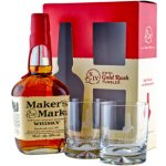 MAKERS MARK 45% 0,7 l (dárkové balení 2 sklenice) – Hledejceny.cz