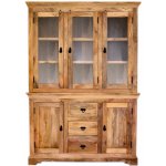 indickynabytek.cz Vitrína Guru 140x200x45 z masivu mango – Sleviste.cz