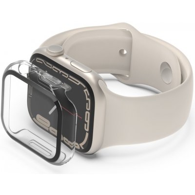 Belkin Screenforce TemperedCurve 2v1 pouzdro s tvrzeným sklem pro Apple Watch 45mm - čiré OVG004zzCL – Zboží Živě