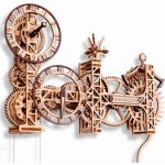 WOODEN CITY 3D puzzle Steampunk nástěnné hodiny 269 ks – Sleviste.cz