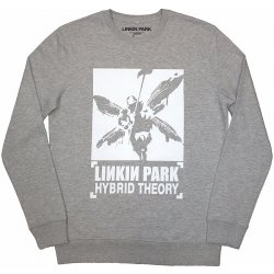 Linkin Park mikina Sweatshirt Soldier Hybrid Theory Grey