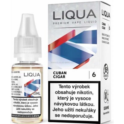 Ritchy Liqua Cuban Cigar 10 ml 3 mg – Sleviste.cz