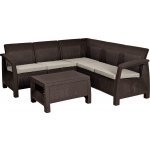 Keter Corfu Relax set hnedá / béžová – Zboží Dáma