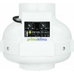Ventilátor PRIMA KLIMA 400m3/h, 125mm, s tepelnou regulací (PK125-TC) – Hledejceny.cz