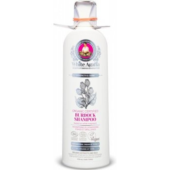 Babička Agafia White Agafia lopuchový Shampoo pro všechny typy vlasů síla a zářivost 280 ml