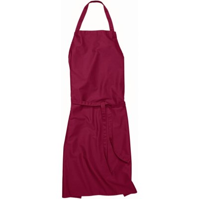 Workwear Verona 90 Pracovní zástěra s laclem 00131-44 Cherry – Zboží Mobilmania