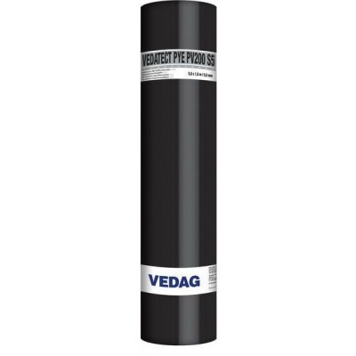 Vedag VEDATECT PYE PV 200 S5 mineral, tl. 5,0 mm, modifikace -25°C (rol. 5 m²) – Sleviste.cz
