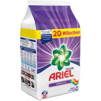 Ariel prací prášek na barevné prádlo 20 PD 1,3 kg – Zbozi.Blesk.cz