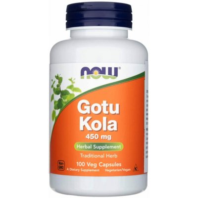 Now Foods Gotu Kola 450 mg 100 rostlinných kapslí – Hledejceny.cz