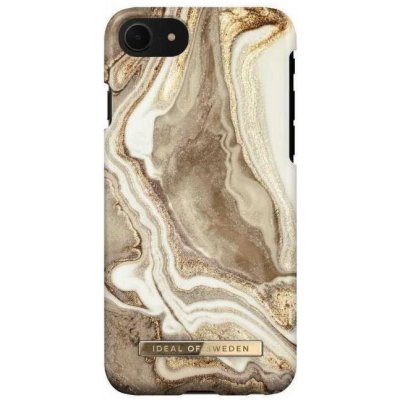 Pouzdro iDeal Of Sweden Fashion iPhone 8/7/6/6S/SE 2020/2022 golden sand marble – Zbozi.Blesk.cz