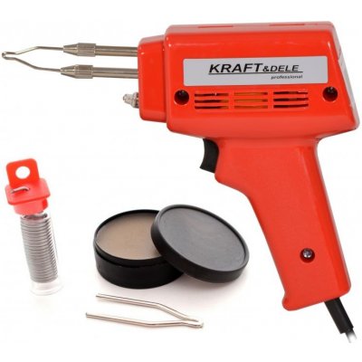 Páječka pájecí pistole 100W + příslušenstí, Kraft&Dele KD1503 – Zboží Dáma