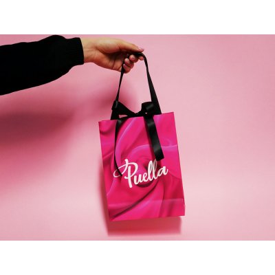 Luxusní dárková taška Puella – dokonalý doplněk každého dárku Variant: Puella luxusní taška M (180 x 80 x 250 mm) – Zboží Živě