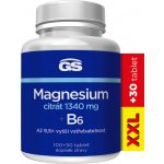 GS Magnesium citrát 1340 mg+B6 100+30 tablet – Hledejceny.cz