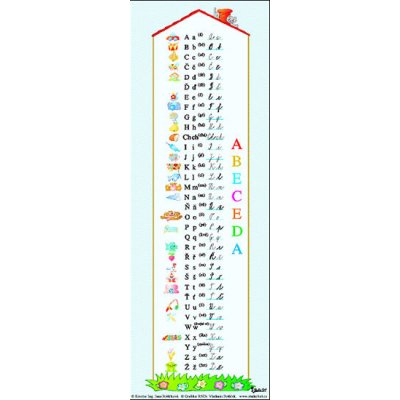 Ostatní Abeceda záložka – Sleviste.cz