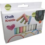 Teddies Křídy tabulové 8cm barevné 24 ks v krabičce 12 x 10 x 2 cm – Sleviste.cz