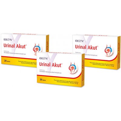 Walmark Idelyn Urinal Akut 3 x 20 tablet – Hledejceny.cz