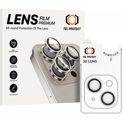 Tel Protect tvrzené sklo 3D Lens na fotoaparát pro iPhone 13-13 Mini transparent 2 pcs 137519 – Zboží Živě