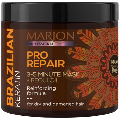 Marion Brazilský Keratin Pro Repair maska pro suché a poškozené vlasy 250 ml – Zboží Mobilmania