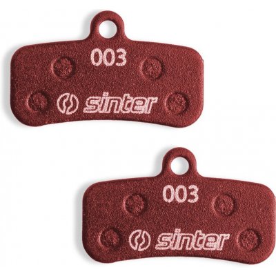 Shimano D Type brzdové destičky polymer červená – Zboží Dáma