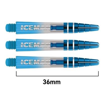 Red Dragon Gerwyn ICEMAN Price NITROTECH IONIC Blue Dipped Short – Zboží Dáma