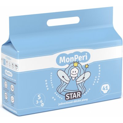 MonPeri STAR S 3-6kg 41ks – Zbozi.Blesk.cz