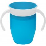 Munchkin Juniorský netekoucí hrneček 360°s oušky modrý 207 ml – Sleviste.cz