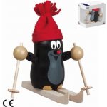 Detoa mačkací figurka Krtek na lyžích – Zboží Mobilmania