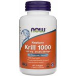 Now Foods Krill Oil Neptune olej z krilu Double Strength 1000 mg x 60 softgel kapslí – Hledejceny.cz
