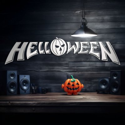 Nástěnné logo ze dřeva - Helloween – Hledejceny.cz