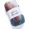 Příze Yarn Art Adore Dream 1055 hnědá, béžová, petrol