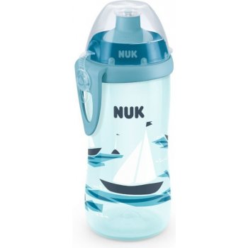 NUK FC Láhev PP Junior Cup push-pull pítko mordý 300 ml