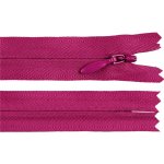 Prima-obchod Spirálový zip skrytý YKK No 4 délka 50 cm, barva 853 fuchsiová tm. – Hledejceny.cz