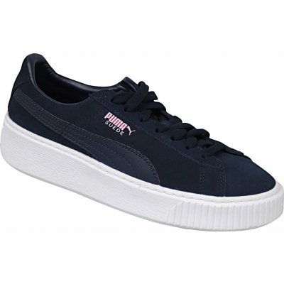 Puma Suede Platform JR 36366303 tmavě modré – Zboží Mobilmania