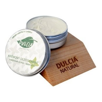 Dulcia Natural krémový deodorant Květinové dřevo - levandule 30 g