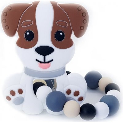 KidPro Teether Puppy Brown 1 ks